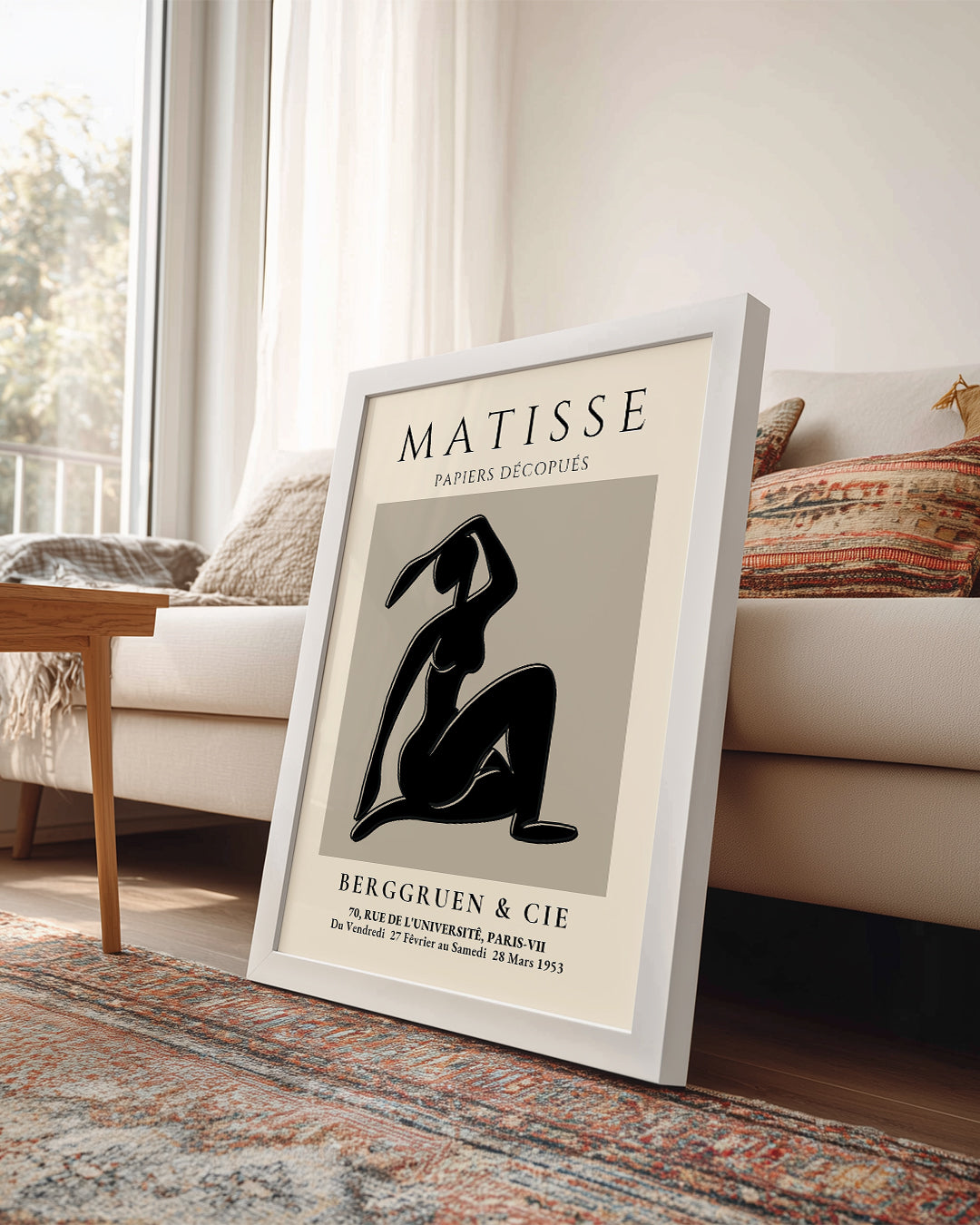 Kesilmiş Kağıt Figürü - Henri Matisse - 1953 Poster Tablosu