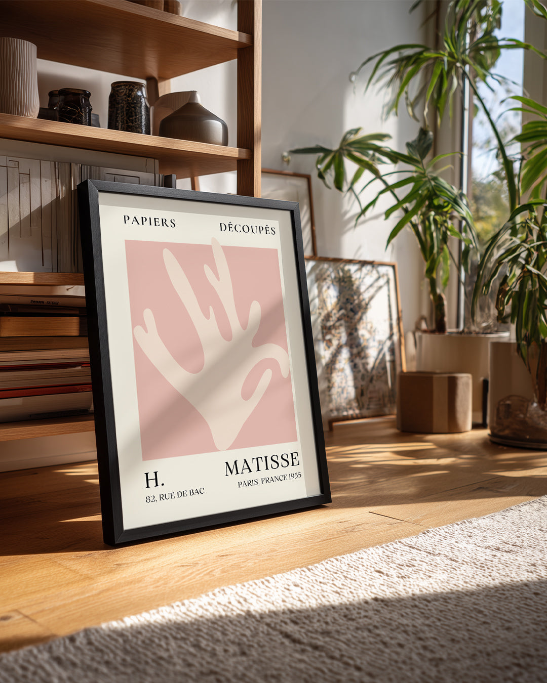 Kesilmiş Kâğıt Figürü - Henri Matisse - 1955 Poster Tablosu