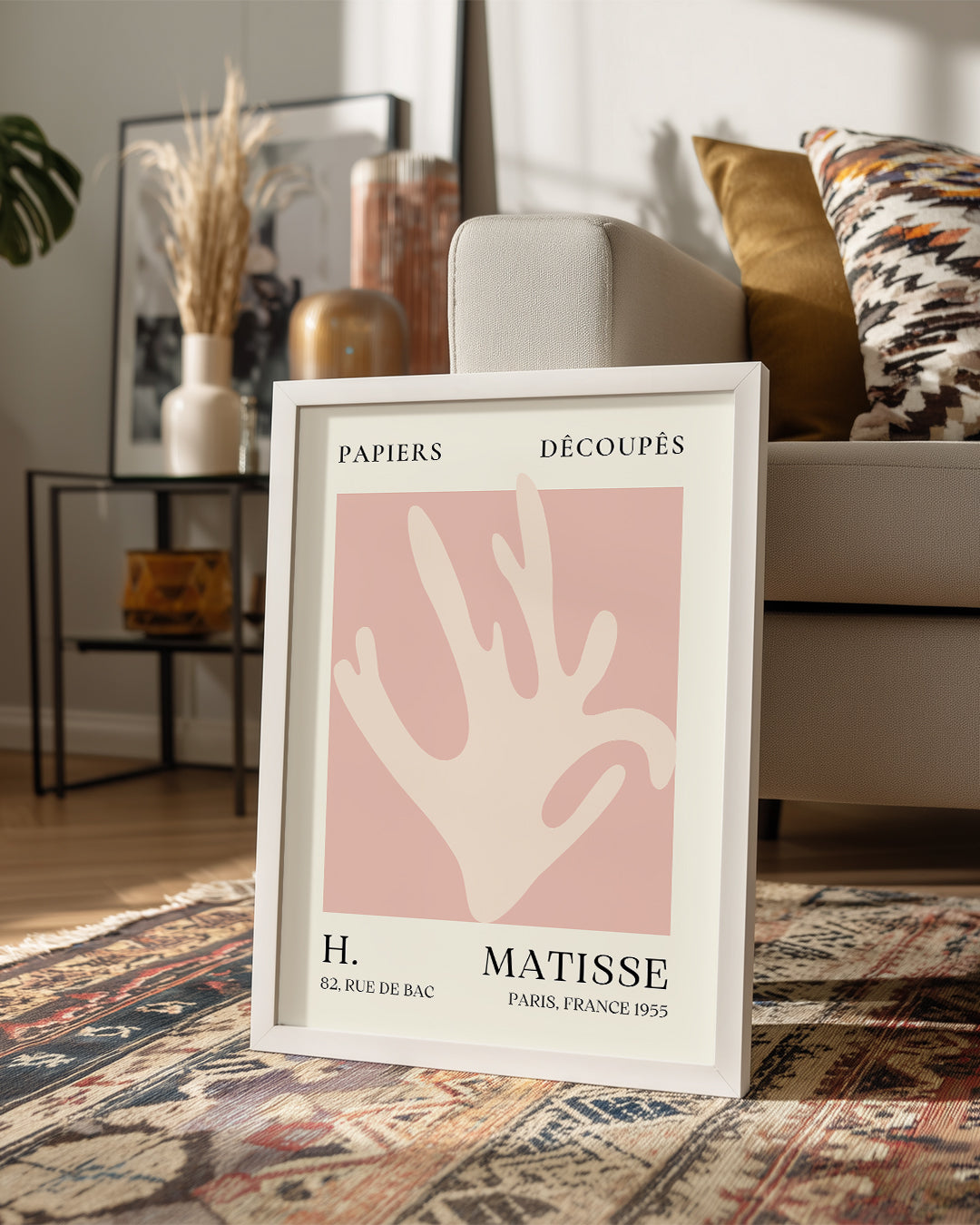 Kesilmiş Kâğıt Figürü - Henri Matisse - 1955 Poster Tablosu