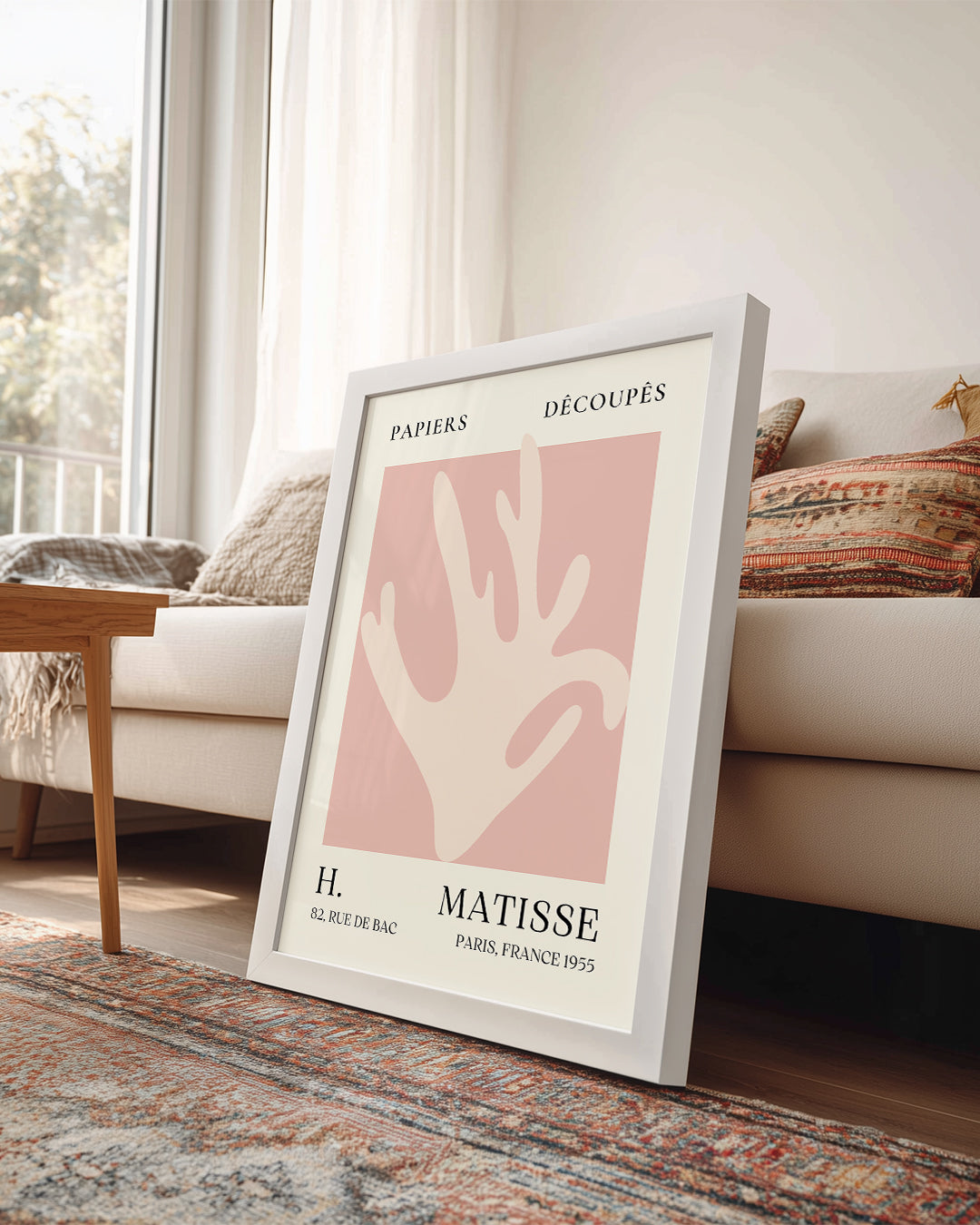Kesilmiş Kâğıt Figürü - Henri Matisse - 1955 Poster Tablosu