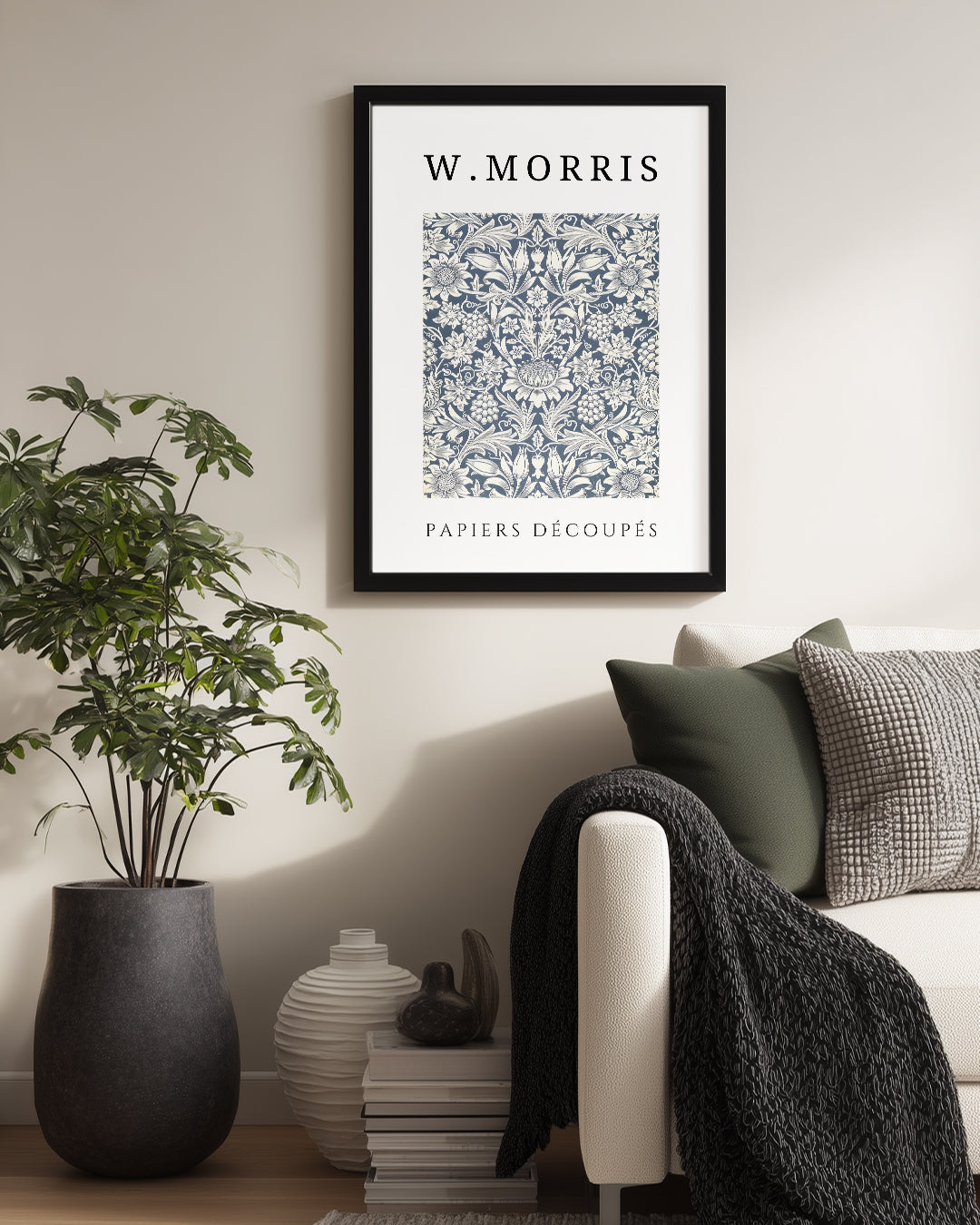 Kesilmiş Kağıtlar - William Morris Poster Tablosu