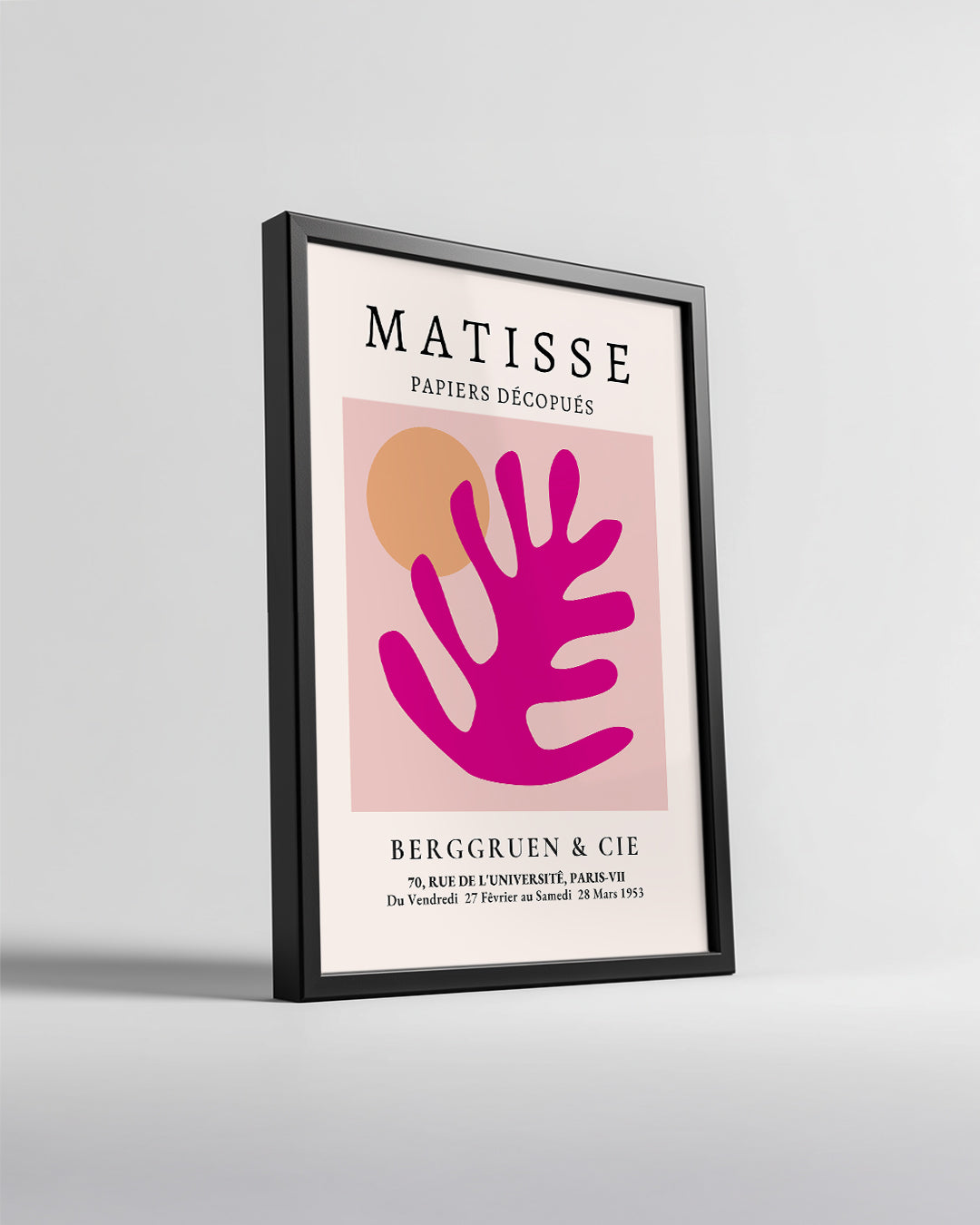 Kesme Kağıt Figürü - Henri Matisse - 1953 Poster Tablosu