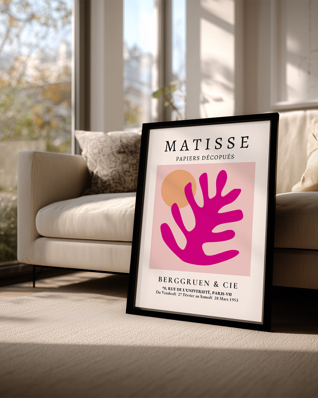 Kesme Kağıt Figürü - Henri Matisse - 1953 Poster Tablosu