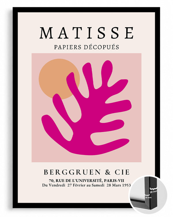 Kesme Kağıt Figürü - Henri Matisse - 1953 Poster Tablosu