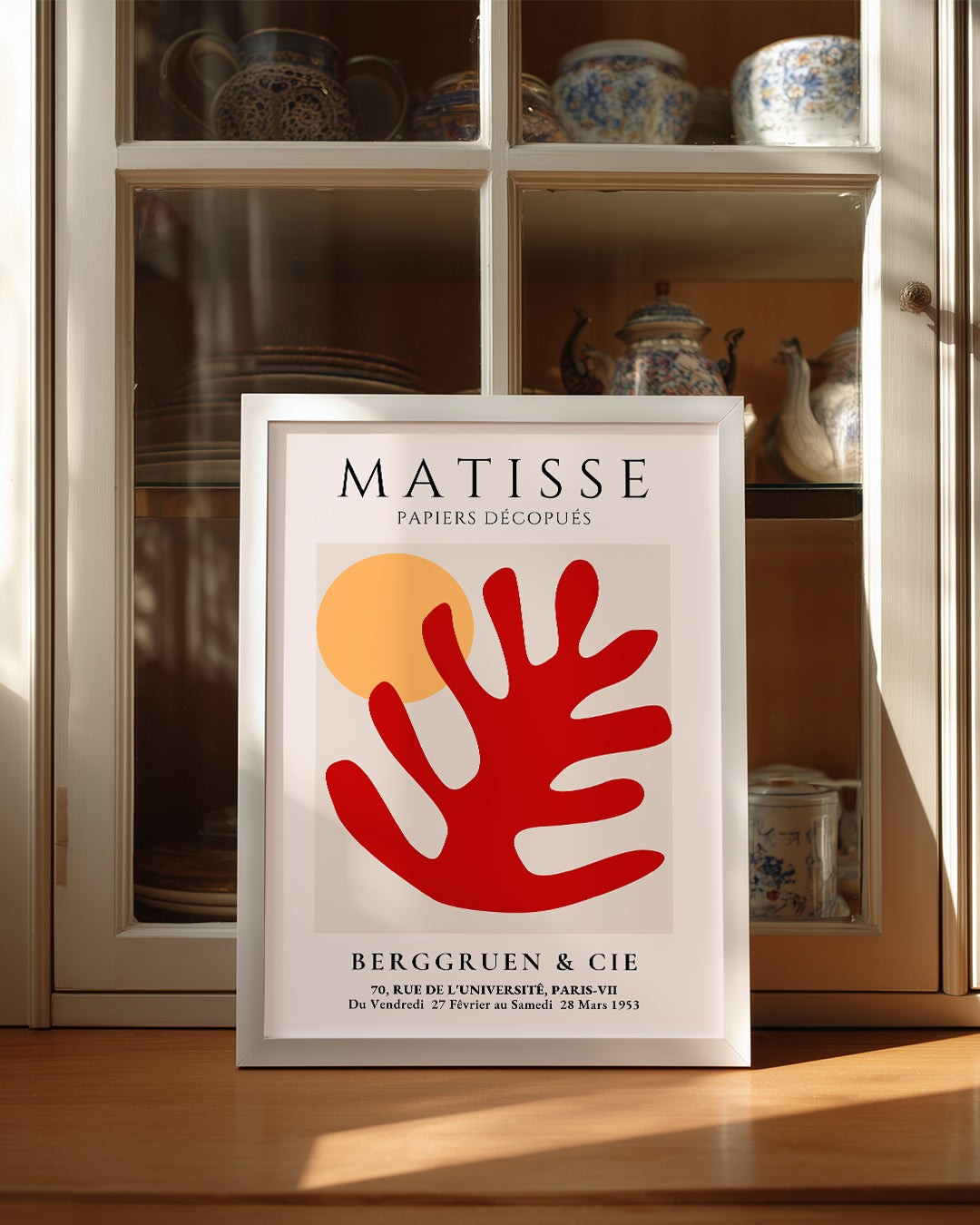 Kesme Kollar ve Güneş - Henri Matisse - 1953 Poster Tablosu