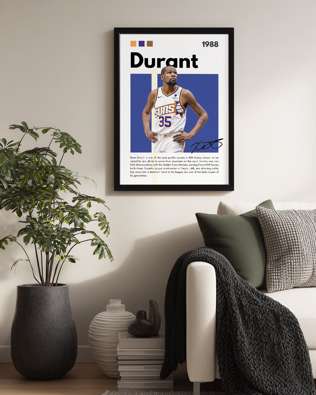 Kevin Durant 1988 Poster Tablosu