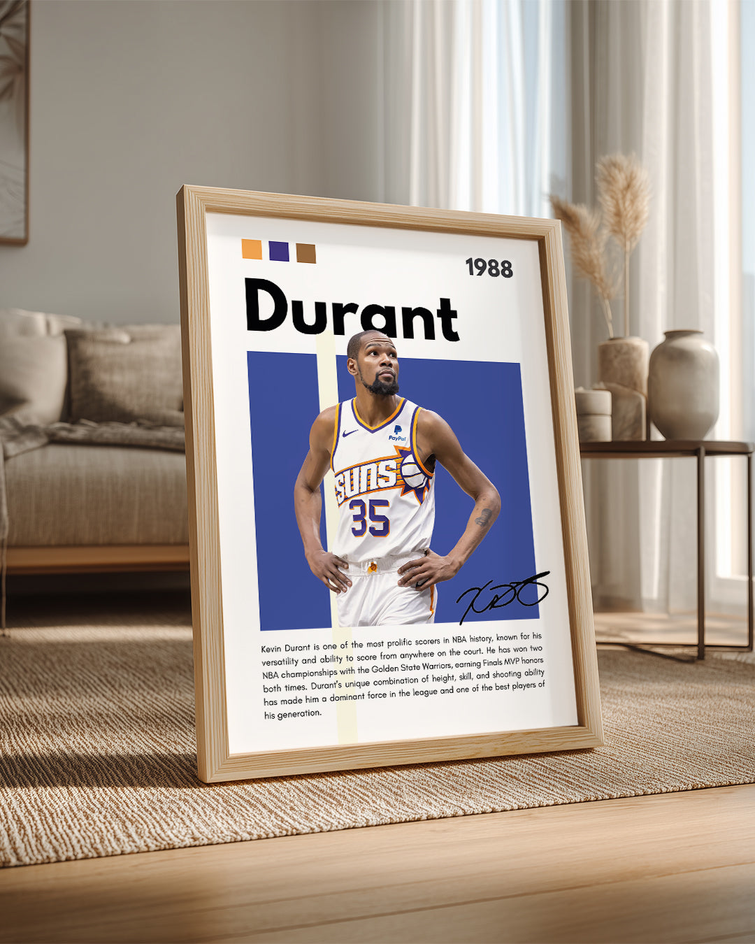 Kevin Durant 1988 Poster Tablosu