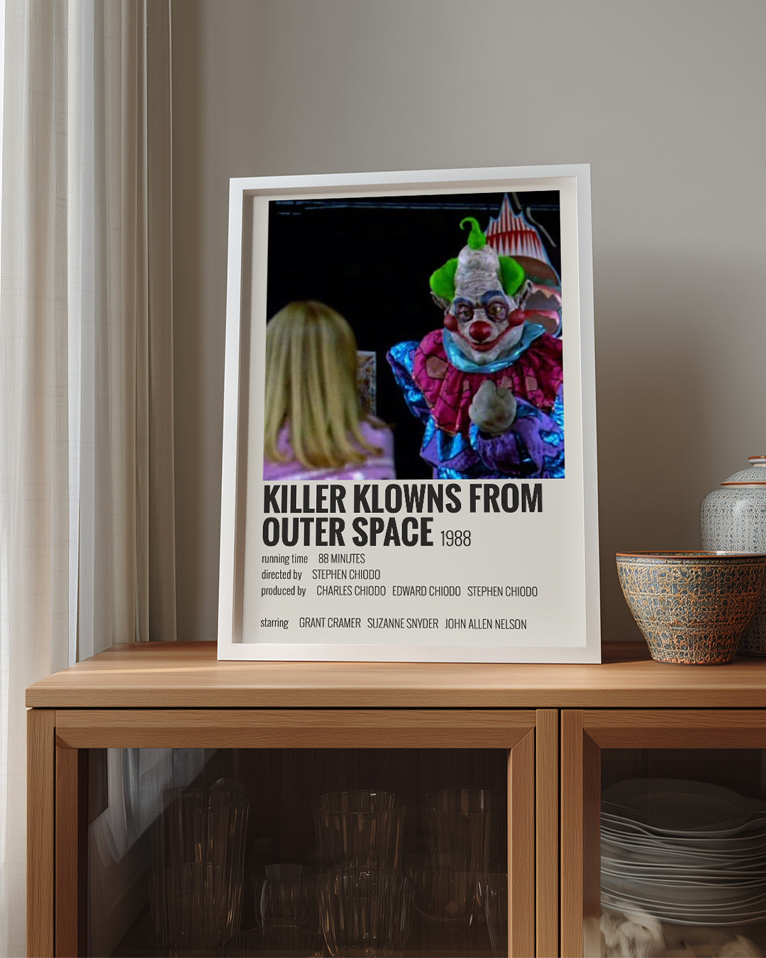 Killer Klowns From Outer Space Poster Tablosu