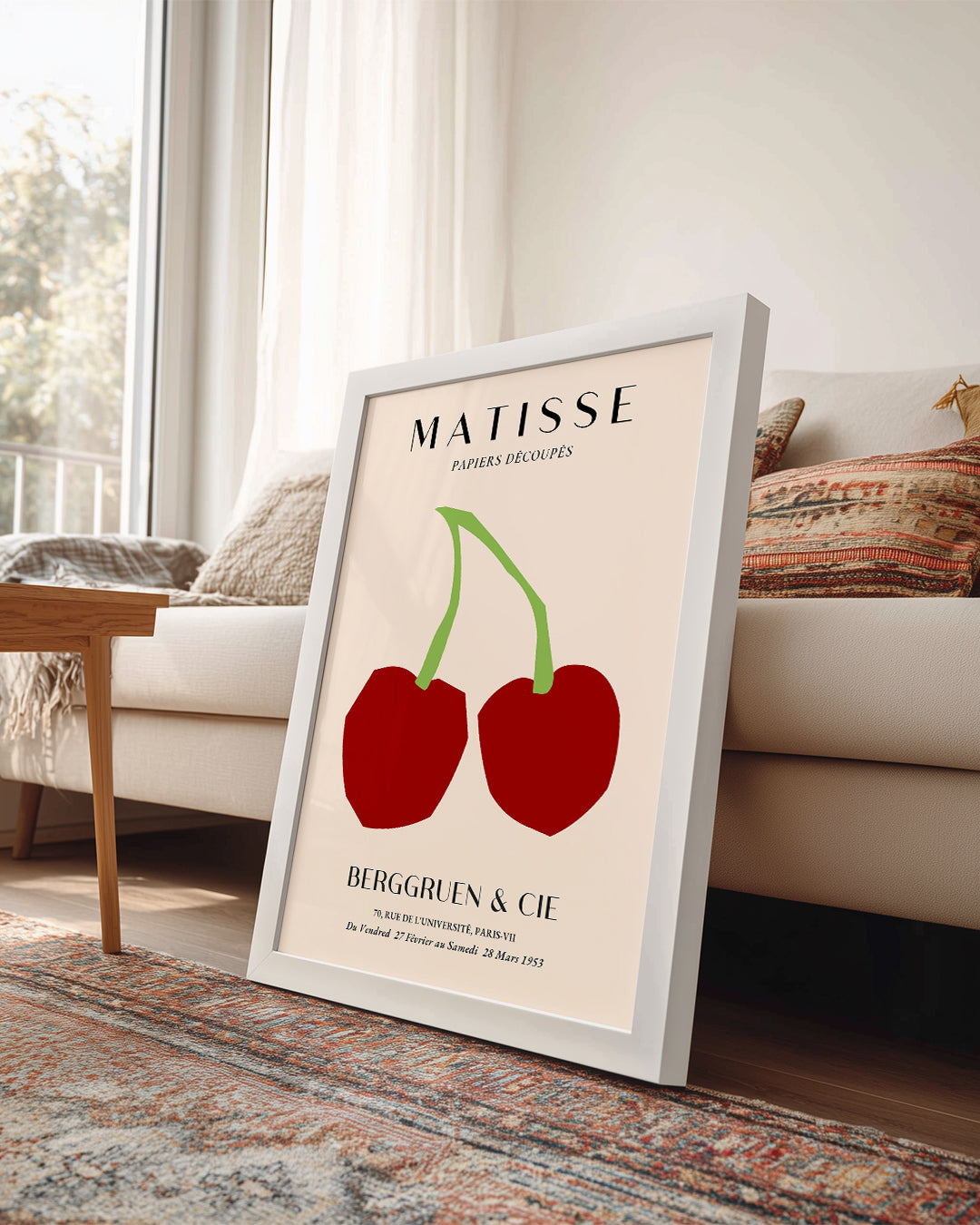 Kirazlar - Henri Matisse - 1953 Poster Tablosu