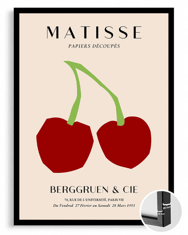 Kirazlar - Henri Matisse - 1953 Poster Tablosu