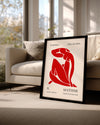 Kırmızı Figür - Henri Matisse - 1948 Poster Tablosu