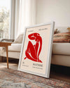 Kırmızı Figür - Henri Matisse - 1948 Poster Tablosu