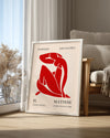 Kırmızı Figür - Henri Matisse - 1948 Poster Tablosu