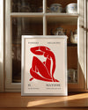 Kırmızı Figür - Henri Matisse - 1948 Poster Tablosu