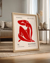 Kırmızı Figür - Henri Matisse - 1948 Poster Tablosu