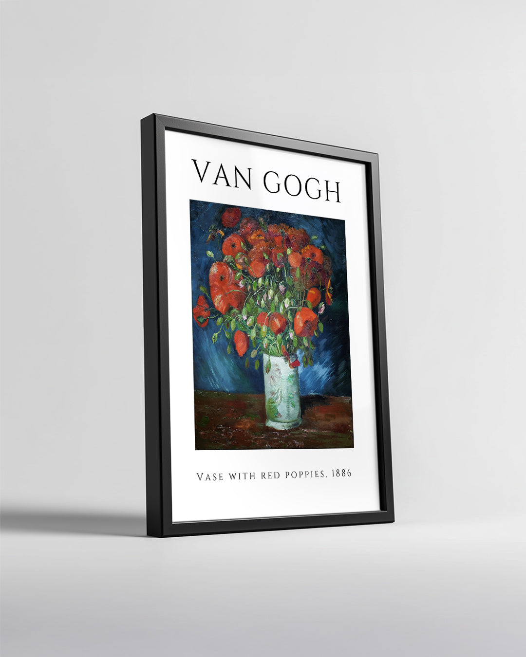 Kırmızı Gelincikler - Vincent van Gogh - 1886 Poster Tablosu