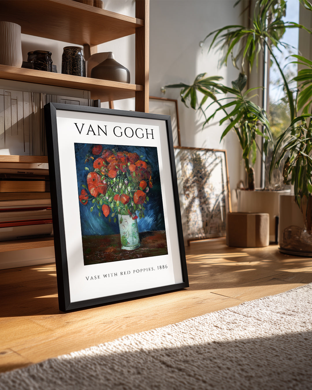 Kırmızı Gelincikler - Vincent van Gogh - 1886 Poster Tablosu