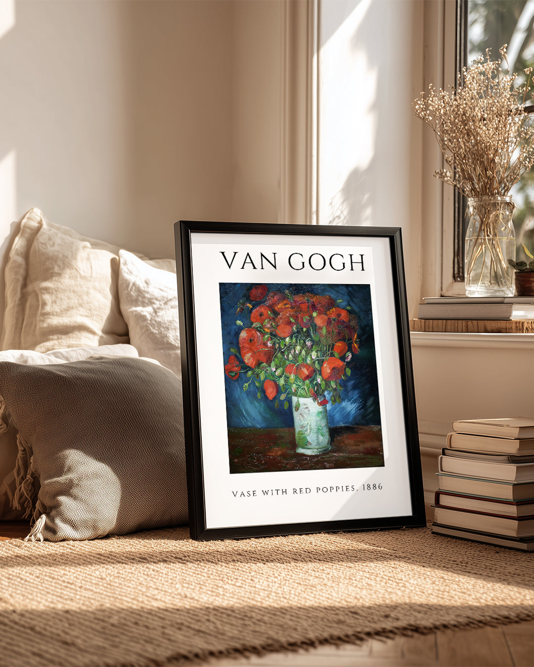 Kırmızı Gelincikler - Vincent van Gogh - 1886 Poster Tablosu