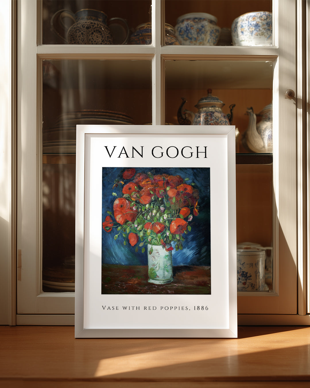Kırmızı Gelincikler - Vincent van Gogh - 1886 Poster Tablosu