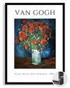 Kırmızı Gelincikler - Vincent van Gogh - 1886 Poster Tablosu