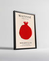 Kırmızı Nar Silueti - Henri Matisse - 1953 Poster Tablosu