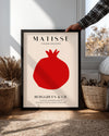 Kırmızı Nar Silueti - Henri Matisse - 1953 Poster Tablosu