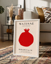 Kırmızı Nar Silueti - Henri Matisse - 1953 Poster Tablosu