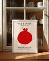 Kırmızı Nar Silueti - Henri Matisse - 1953 Poster Tablosu