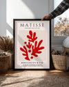 Kırmızı Yaprak Kompozisyonu - Henri Matisse - 1953 Poster Tablosu