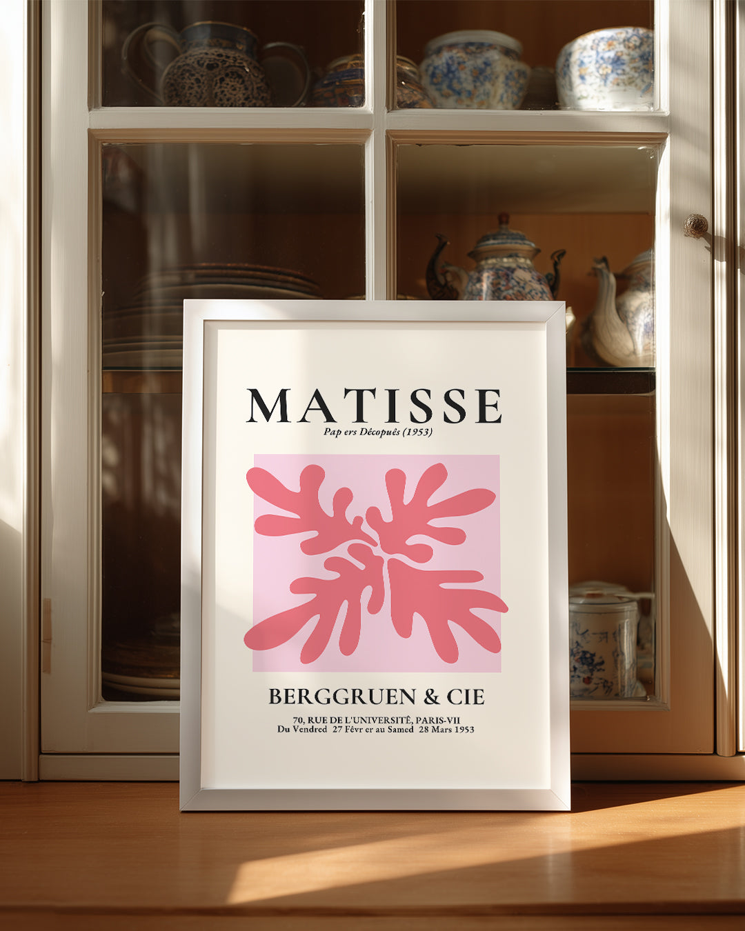 Kırmızı Yapraklar - Henri Matisse - 1953 Poster Tablosu