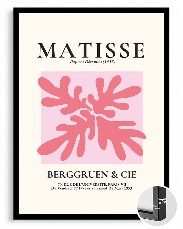 Kırmızı Yapraklar - Henri Matisse - 1953 Poster Tablosu