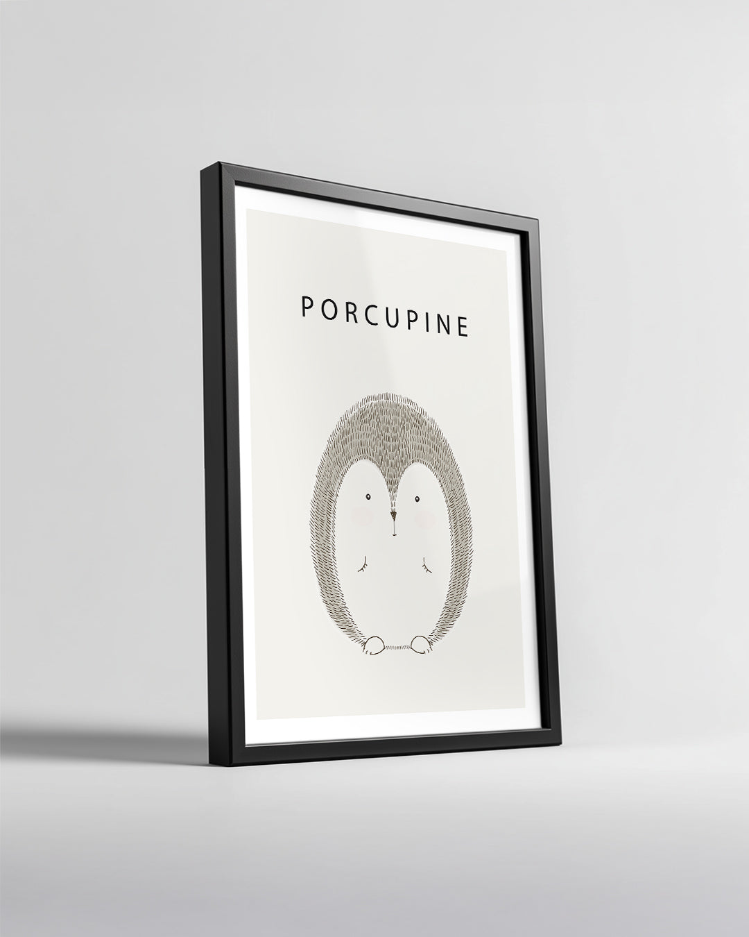 Kirpi - Dikenli Tüyler Poster Tablosu