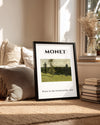 Kırsaldaki Tren - Claude Monet - 1870 Poster Tablosu