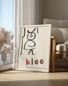 Klee Child Poster Tablosu