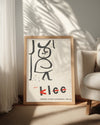 Klee Child Poster Tablosu