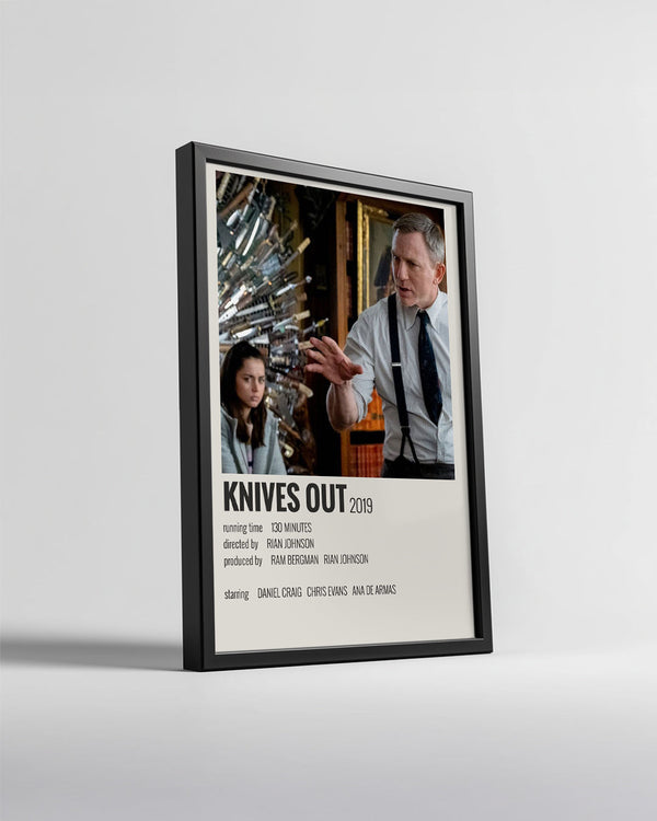 Knives Out Poster Tablosu