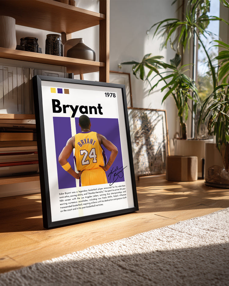 Kobe Bryant 1978 Poster Tablosu