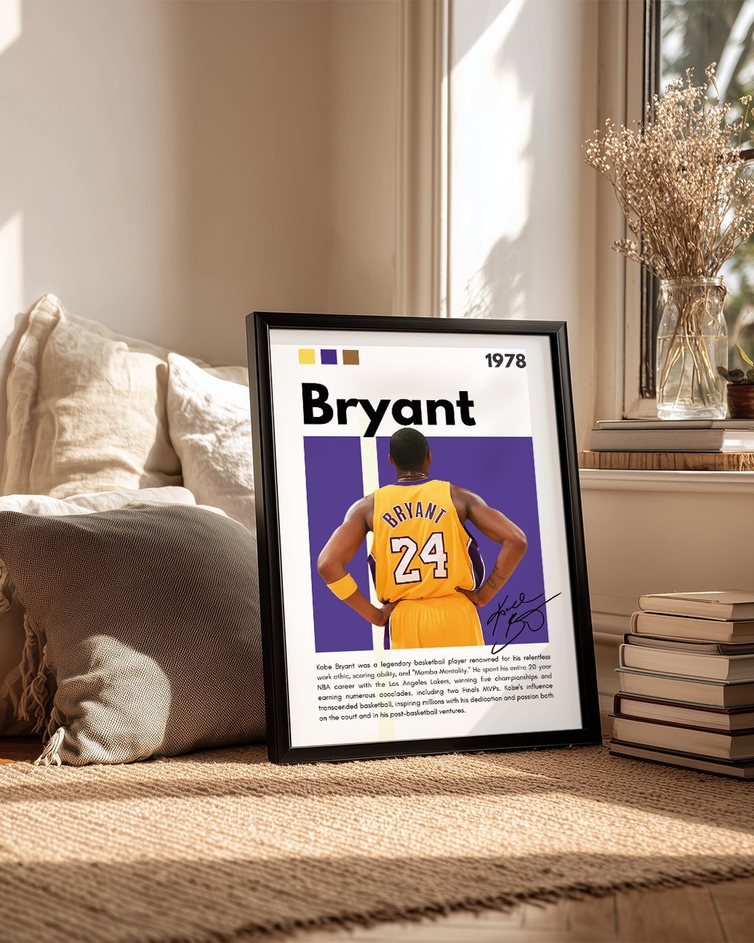 Kobe Bryant 1978 Poster Tablosu