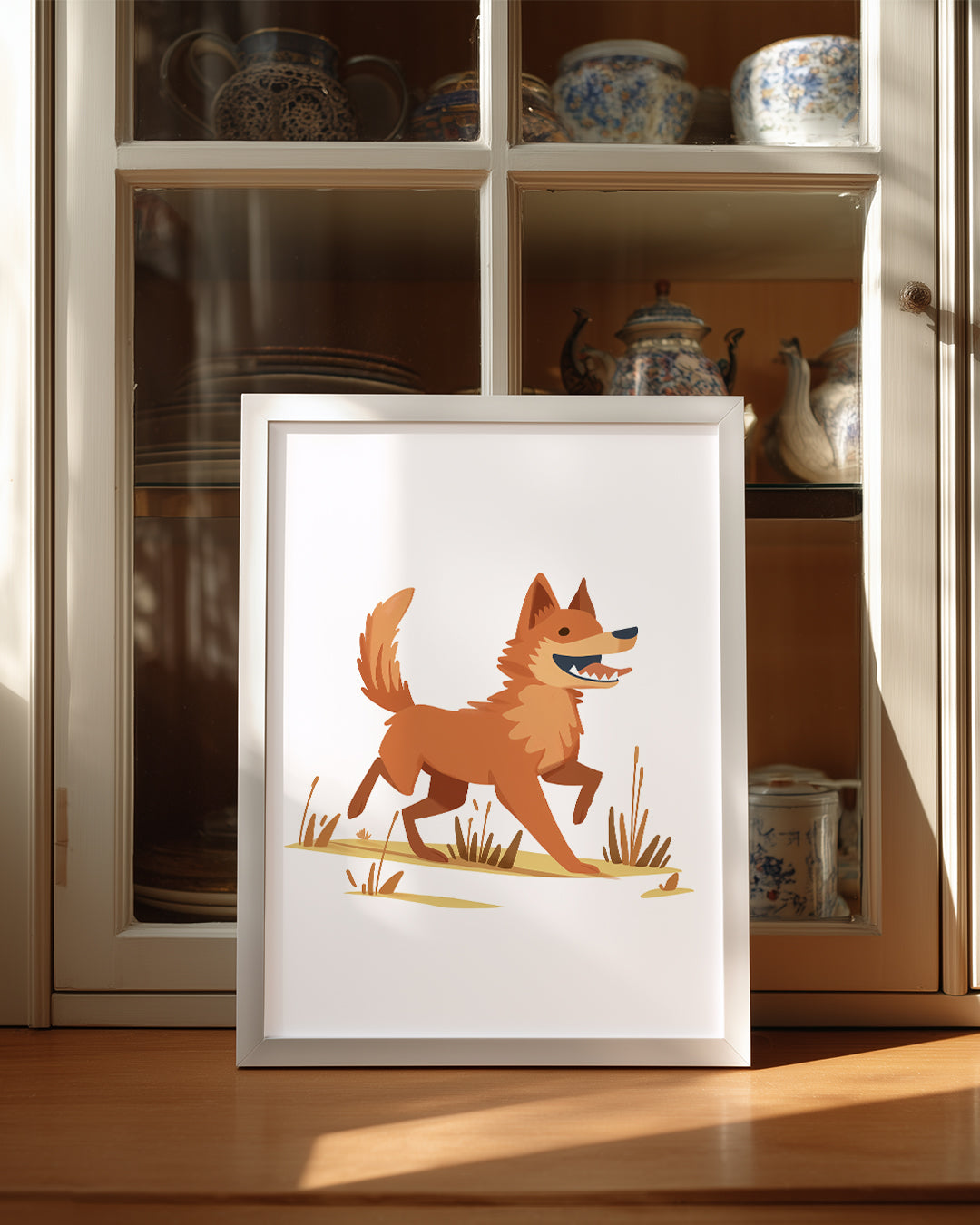 Köpek - Mutlulukla Koşma Poster Tablosu