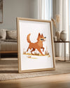 Köpek - Mutlulukla Koşma Poster Tablosu