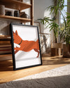 Köpek - Neşeli Koşu Poster Tablosu