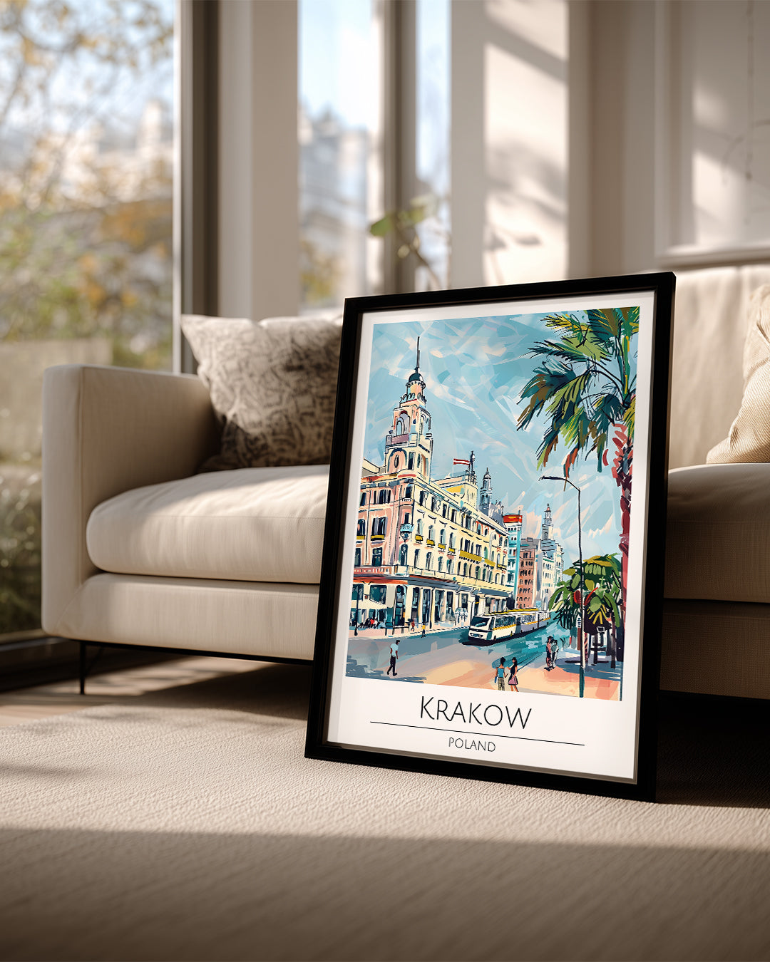 Krakov Polonya Poster Tablosu