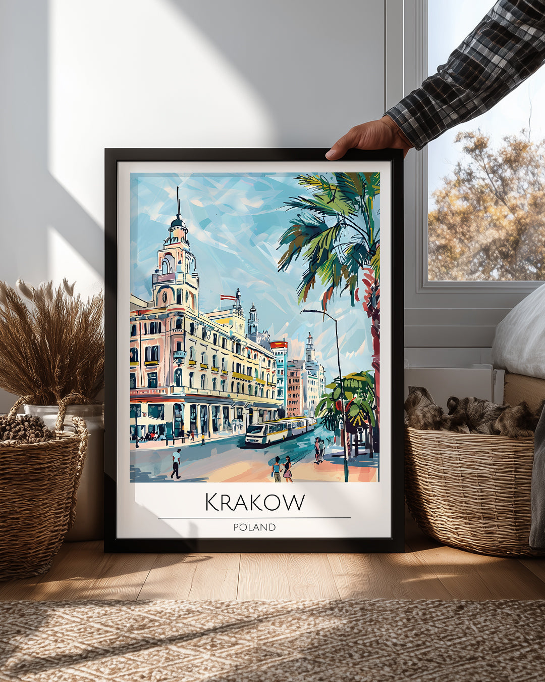 Krakov Polonya Poster Tablosu