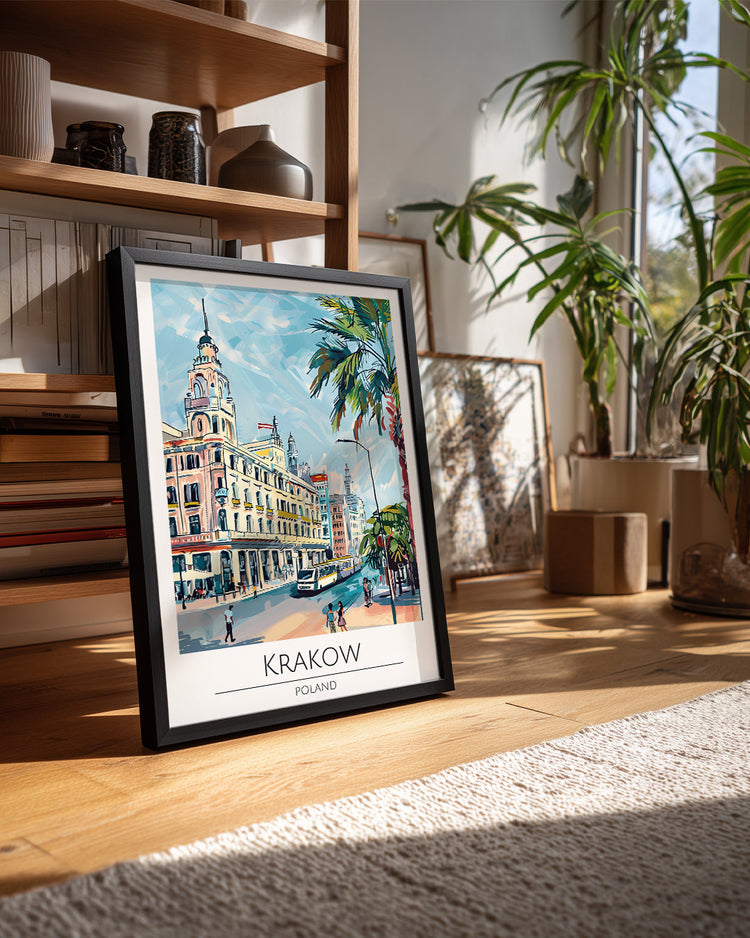 Krakov Polonya Poster Tablosu