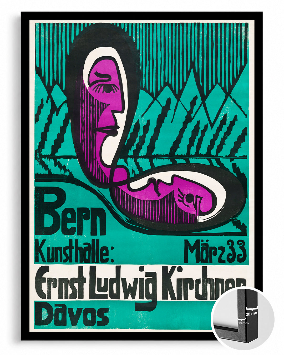 Kunsthalle Poster Tablosu