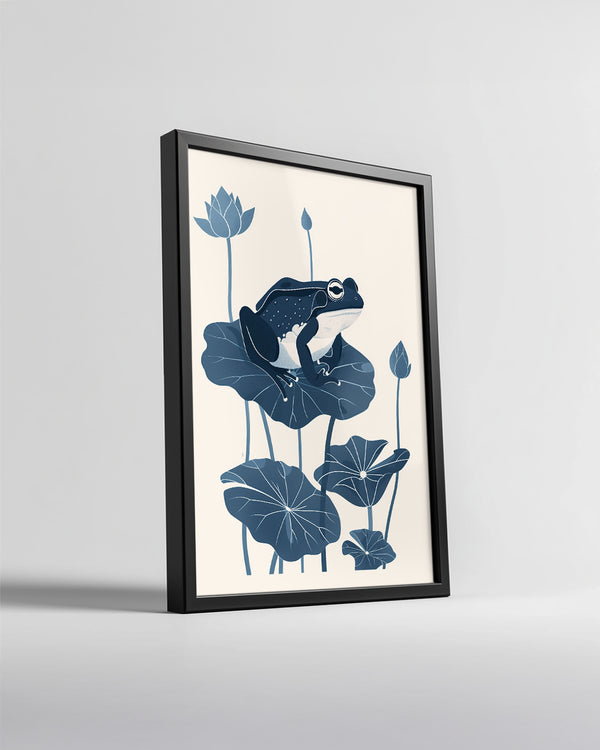 Kurbağa - Su Çokluğu Poster Tablosu
