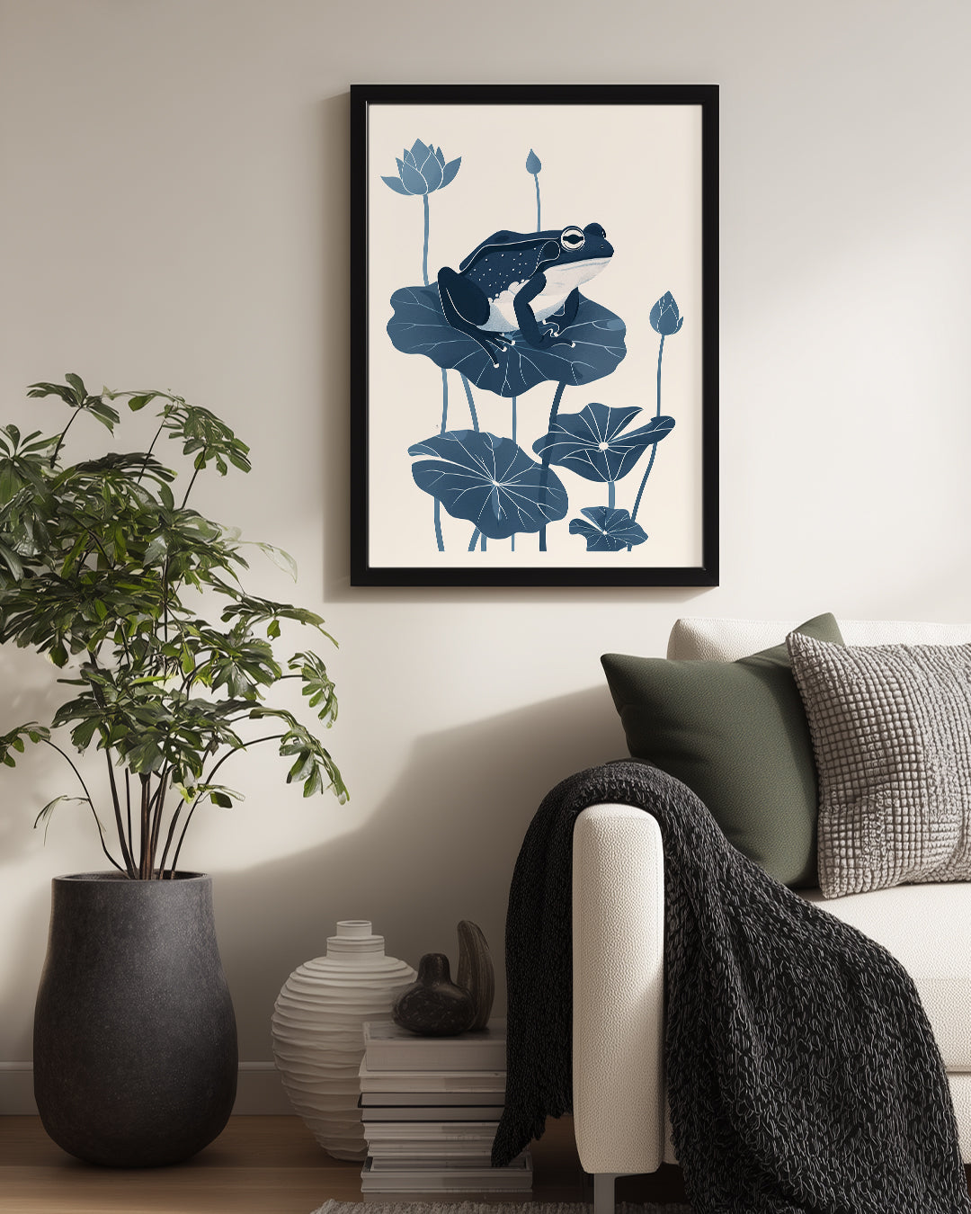 Kurbağa - Su Çokluğu Poster Tablosu