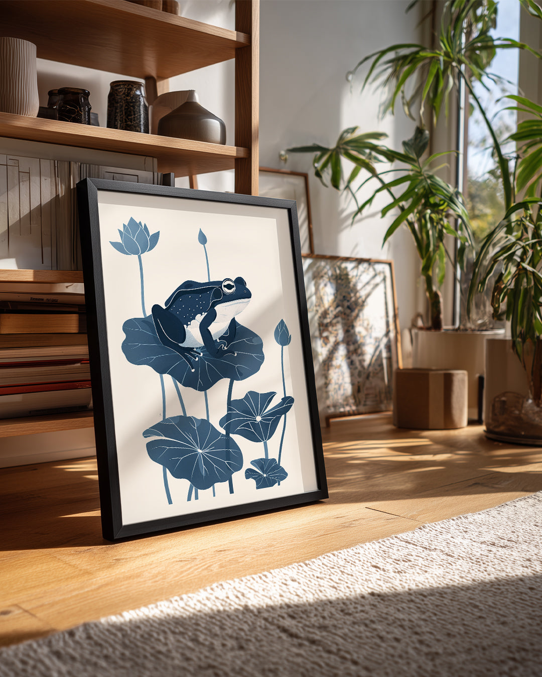 Kurbağa - Su Çokluğu Poster Tablosu