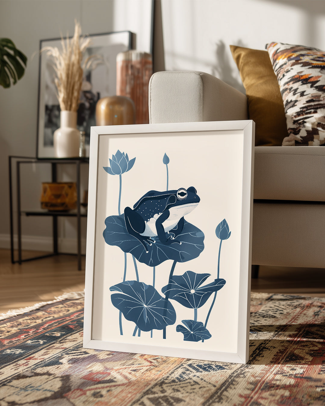 Kurbağa - Su Çokluğu Poster Tablosu