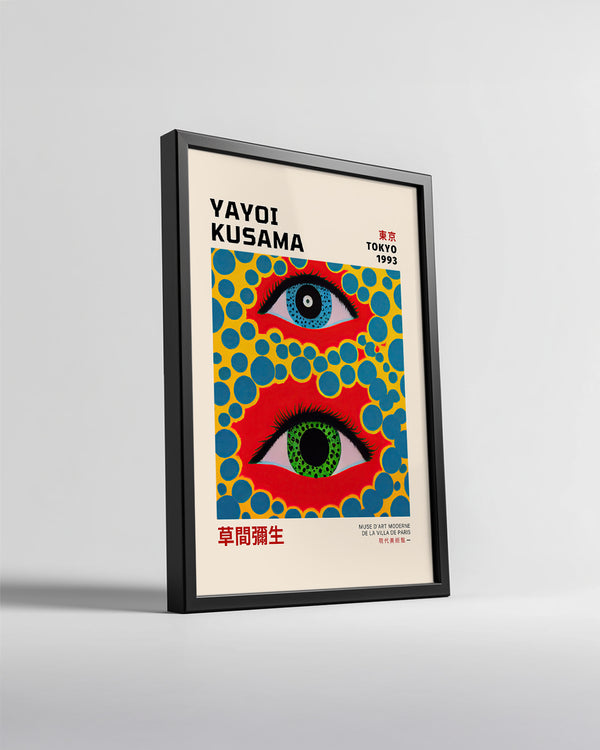 Kusama Eyes Poster Tablosu